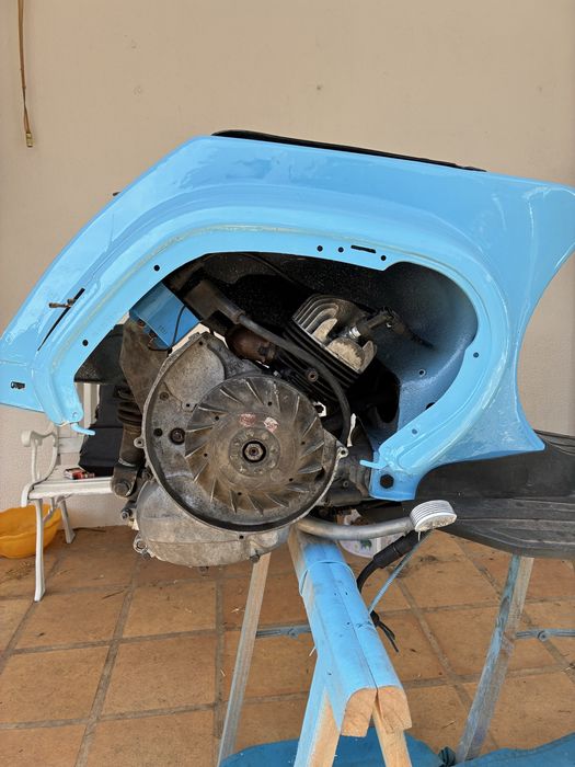 Oportunidade Vespa 50 — Projeto de Restauro | Ano 1991