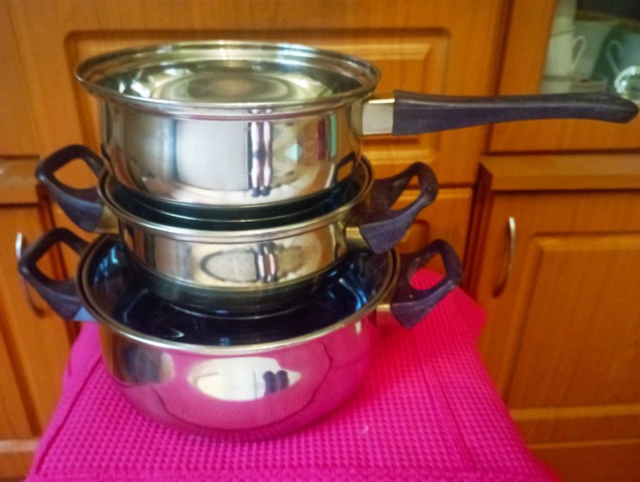 набір нових каструль вічний бренд BHL АВСТРІЯ, 5 предметів