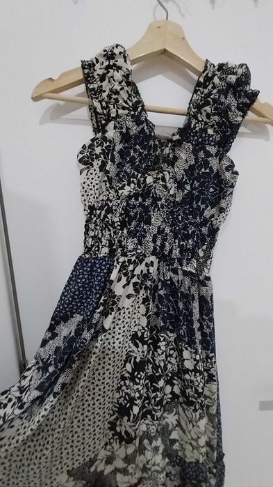 Vestido azul marca Natura