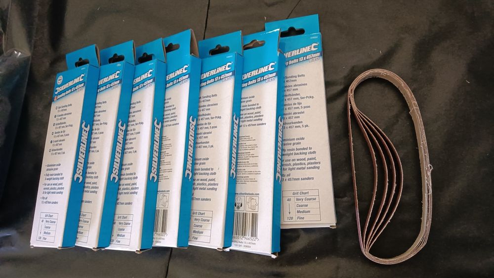 Cinta lixas 13x457mm gramagem 120