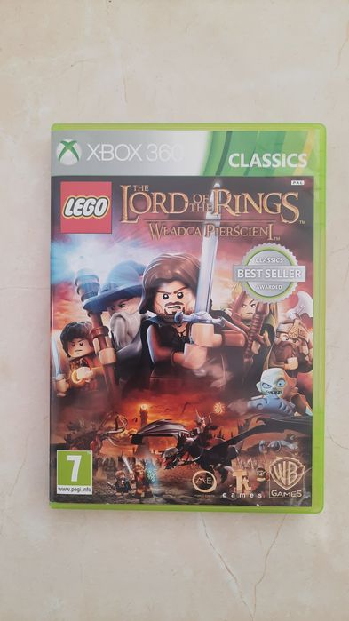 Lego Władca Pierścieni po polsku gra xbox 360 w bdb stanie