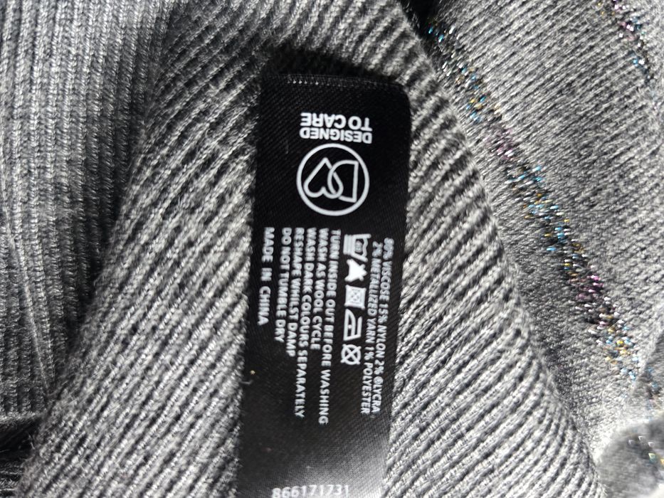 Sweterek/bluzka  viskozowa r.42 idealny stan
