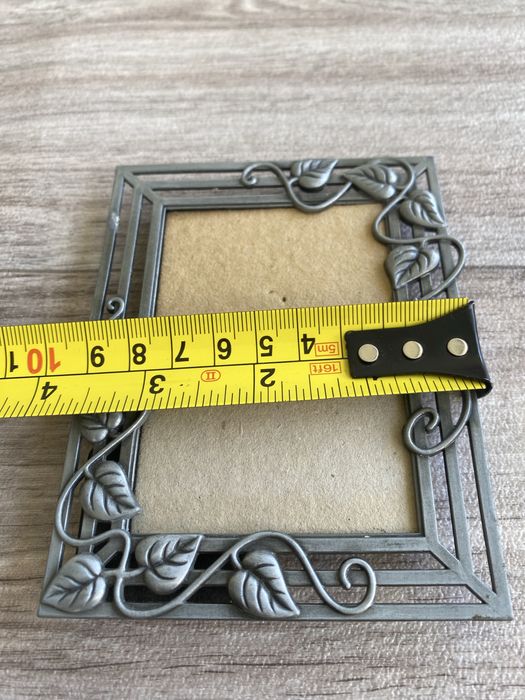 Metalowa ramka na zdjecie
