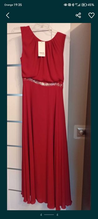 Piękna długa sukienka S