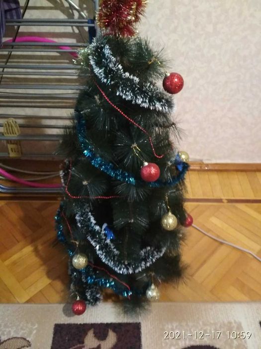 сосна ёлка искусственная пушистая зеленая