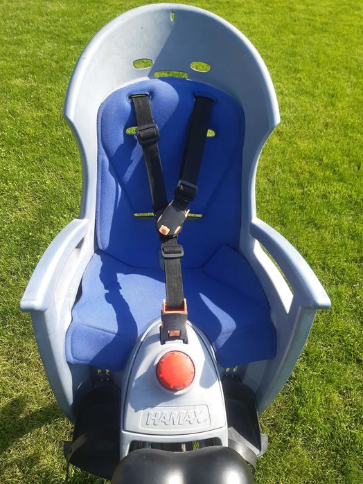 Fotelik rowerowy dla dzieci na rower HAMAX SIESTA kompletny pochylany do 22kg