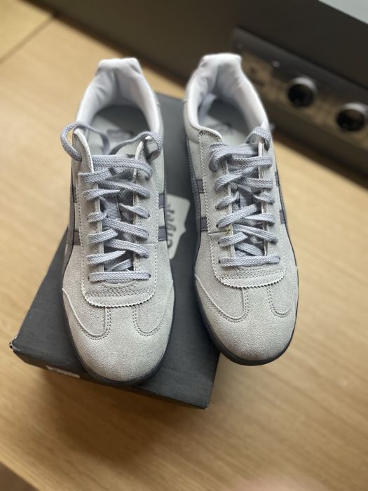 Новые мужские кроссовки Asics замшевые