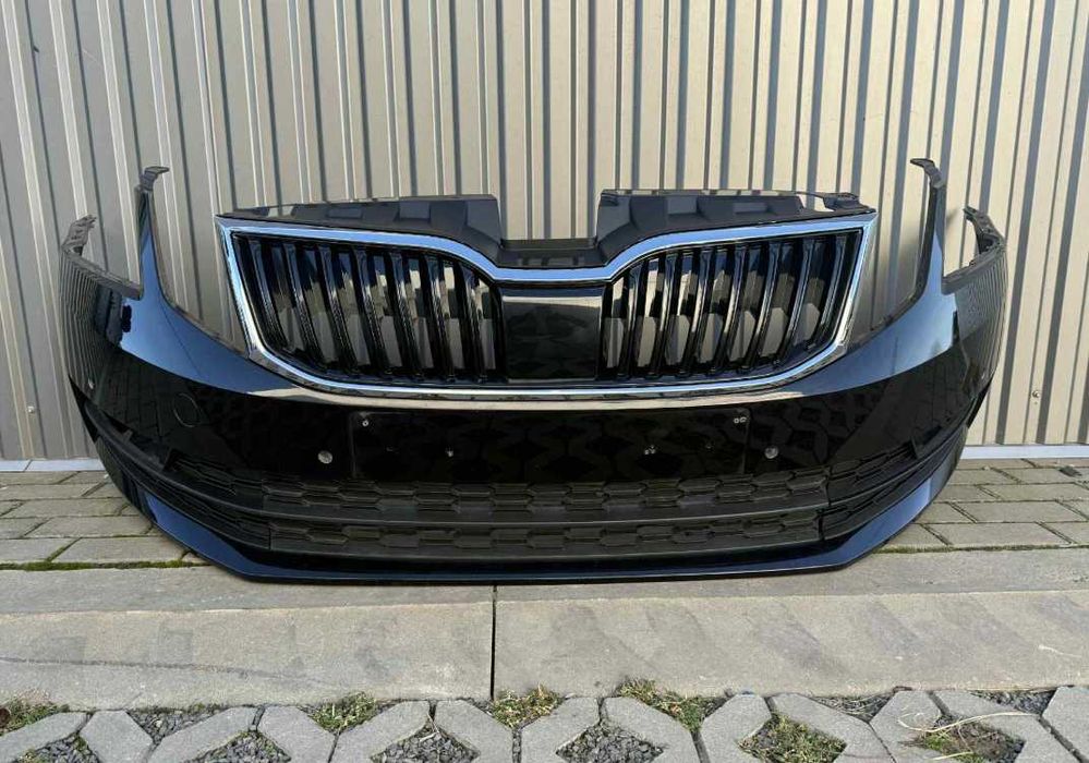 Skoda Octavia III 5E Бампер передній Рестайлінг