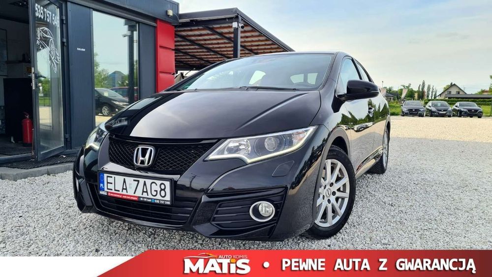 Honda Civic 1.8benz Automat kamera climatronic bezwypadek tempomat 1 rej 2016