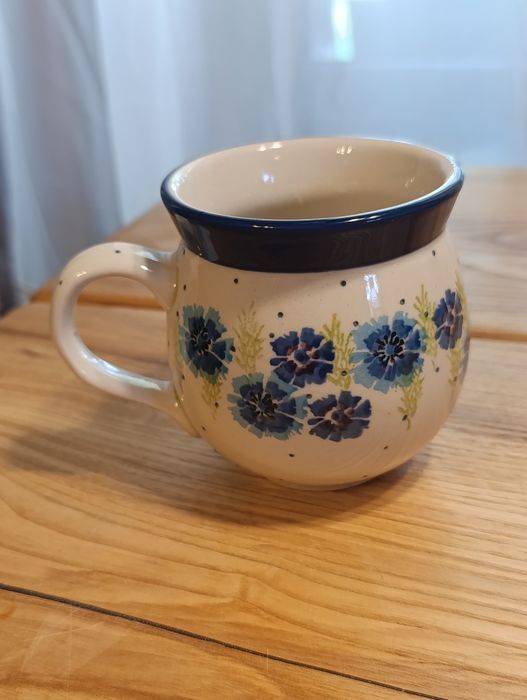 Kubek ceramiczny czeski 300 ml Ceramika Artystyczna Bolesławiec