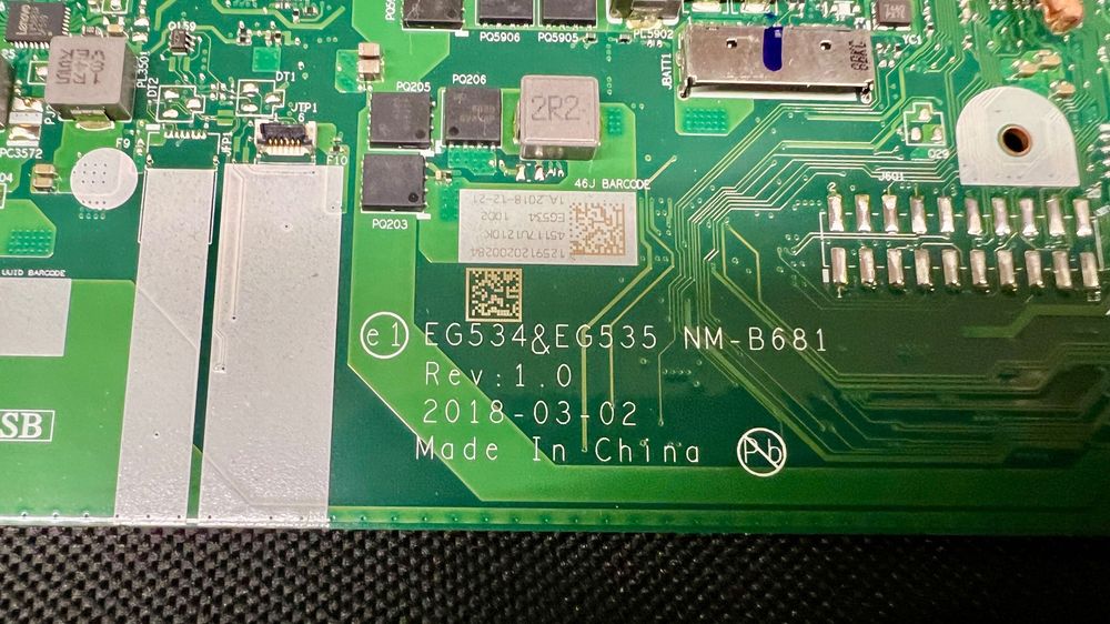 Lenovo Ideapad 330-15ARR – Motherboard a funcionar