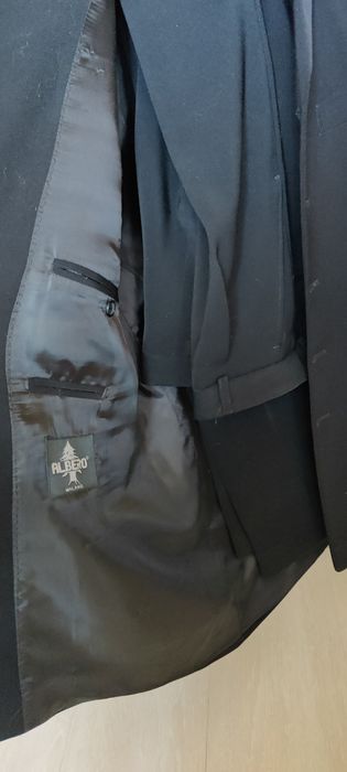 Костюм мужской брючный черный классика Albero Milano