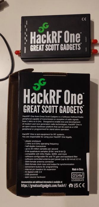 HackRF ONE Great Scott Gadgets