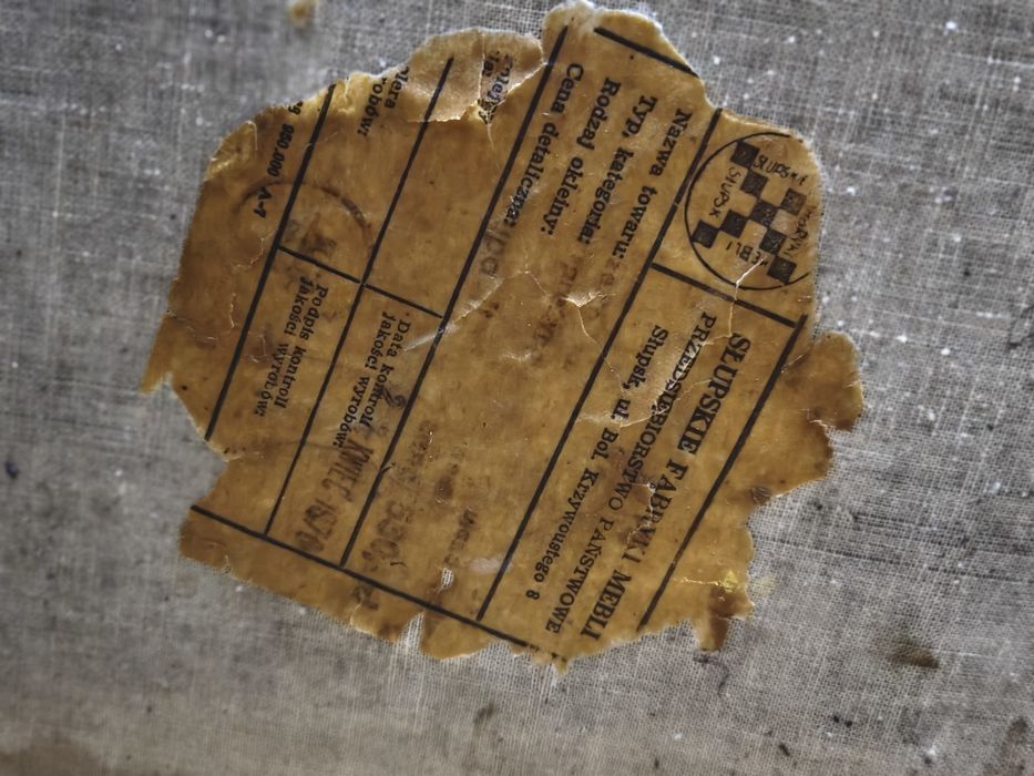 Krzesła PRL patyczaki