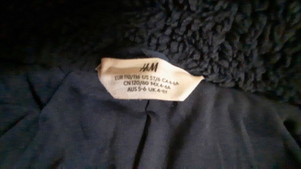 Kurtka Miś H&M 110/116