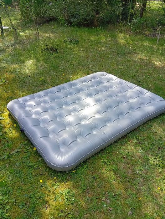 Materac 2-osobowy, dmuchany, kempingowy Decatlon Quechua 130 x 185 cm