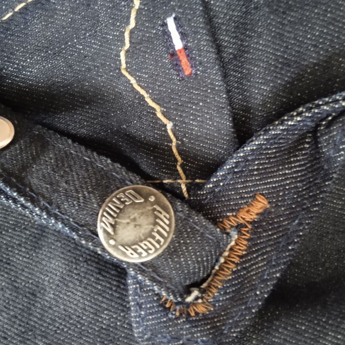 Hilfiger Denim ogrodniczki nogawki 3/4 r S/M stan bdb