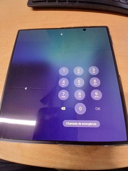 Samsung Z Fold7 - 512GB - Azul  com tudos acessórios e fatura