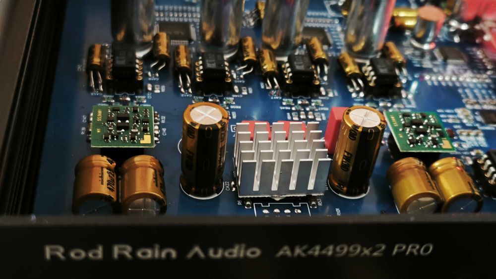 Авторский ЦАП (апгрейд) Rod Rain "SUPREME" на 2xAK4499EX [DacMaster]