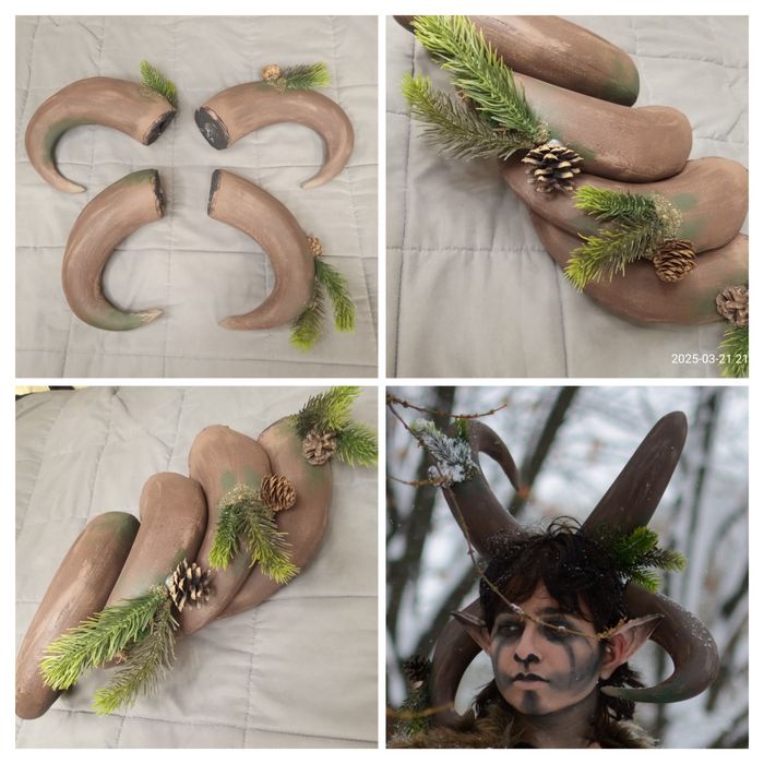 Cosplay faun kampus kozioł satyr kostium