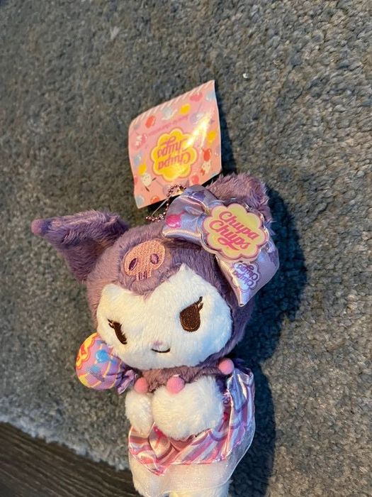 Kuromi Chupa Chups Sanrio maskotka breloczek Hello Kitty