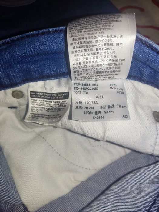 Джинсовые шорты Levi's 511