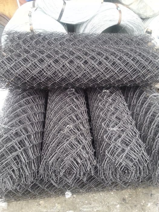 Siatka powlekana czarna 64x64 fi1,9/3,1