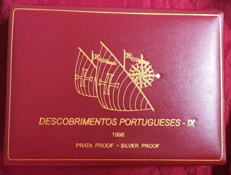 Moedas IX Série Descobrimentos Portugueses estojo