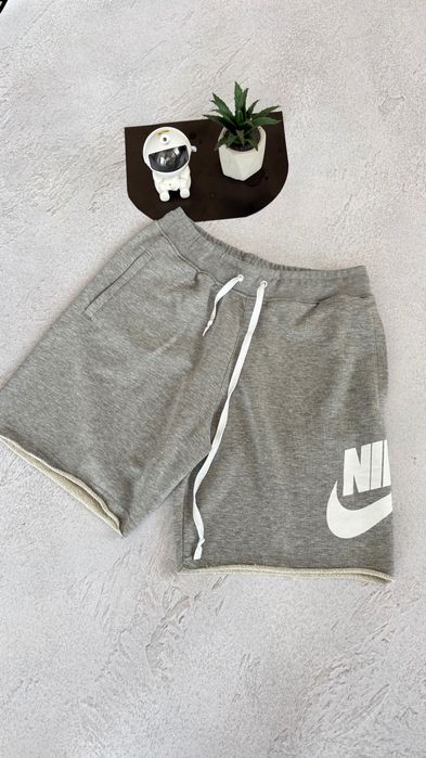 Шорти Nike Blue Loose Fit At Knee Length найк сірі
