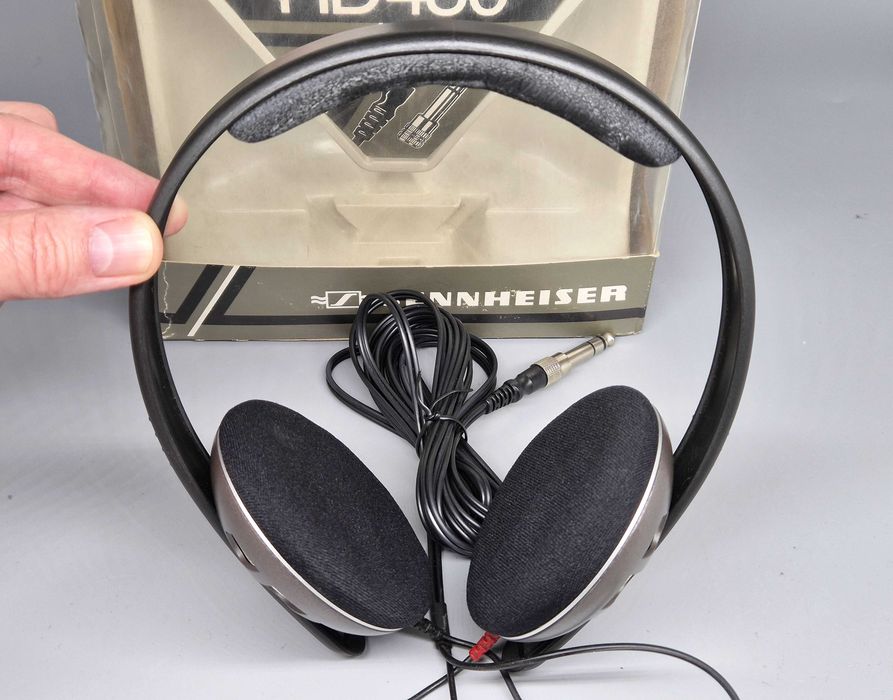 Słuchawki kolekcjonerskie SENNHEISER HD-480 Germany lata'80 Nowe pady