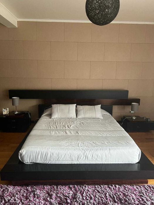 Quarto de Cama - Castanho e Preto