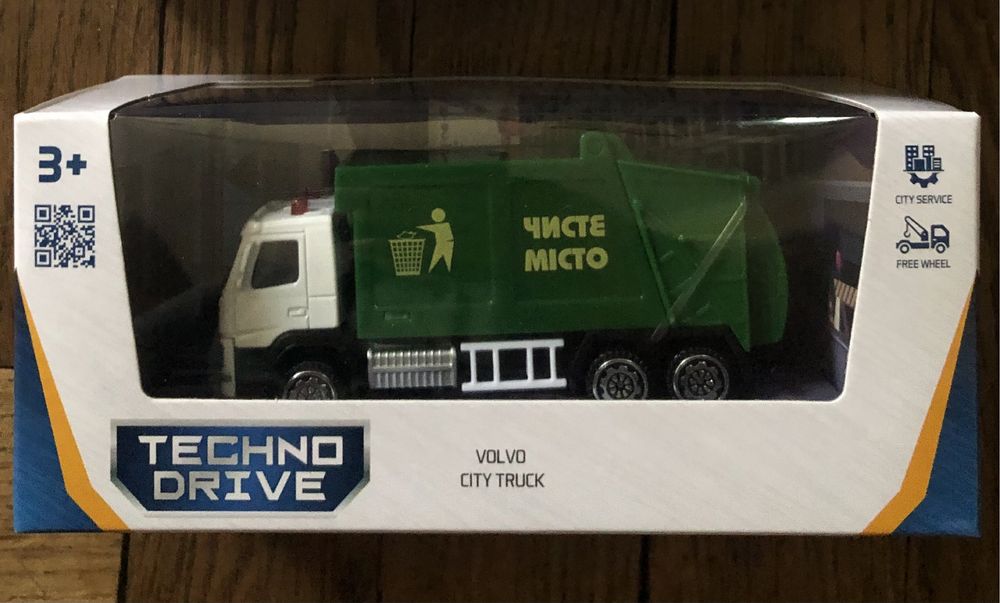 Машинка сміттєвоз Techno Drive