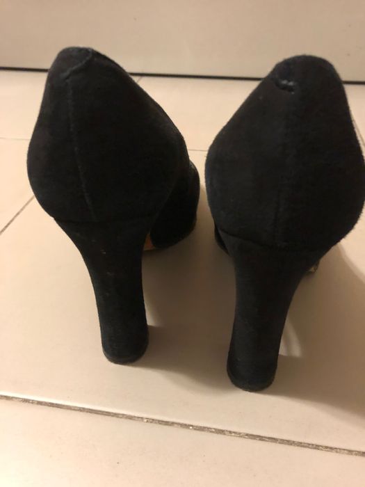 Sapatos Pretos_Clássicos - nº 36_Excelente estado