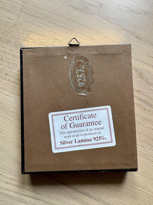 Літографія на сріблі, картина живопис