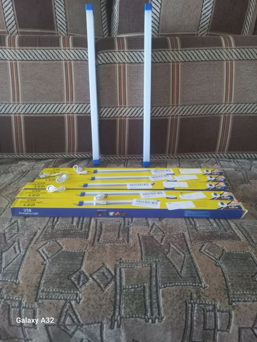 Світильник світлодіодний з акумулятором EMERGENCY LIGHT TUBE 50 см.