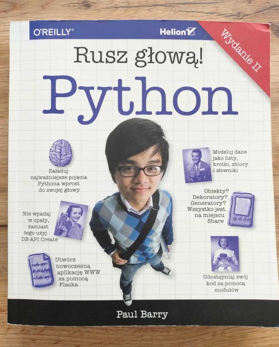 Książka Python. Rusz głową!