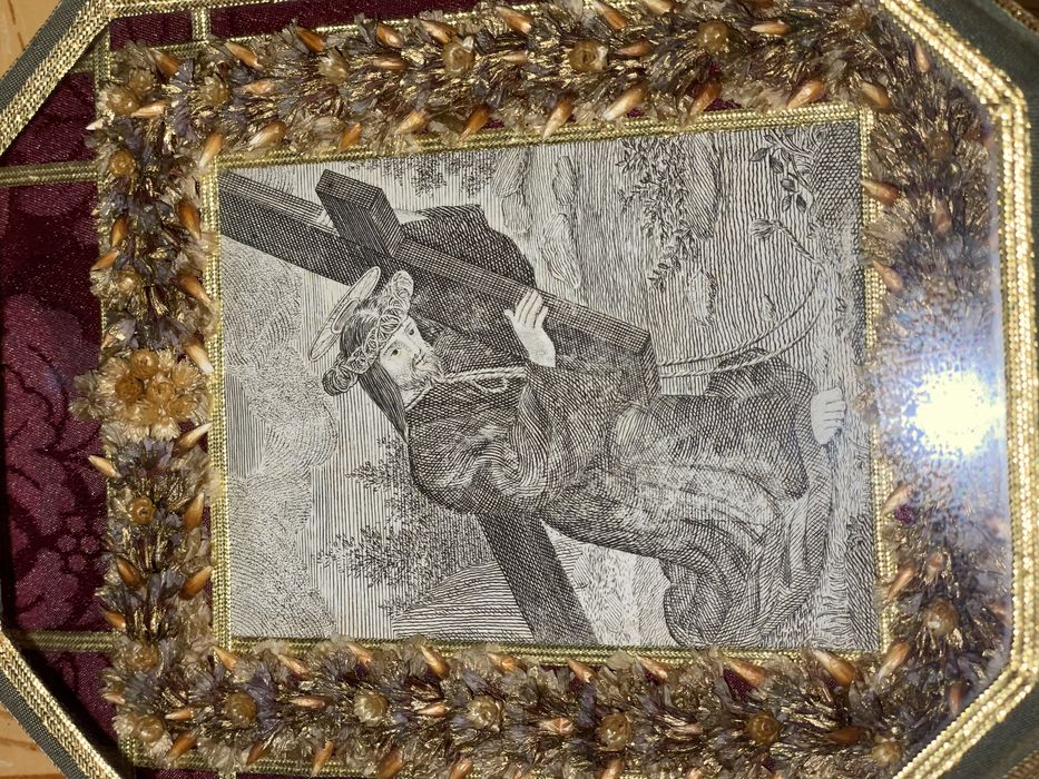 Registo antigo grande arte sacra
