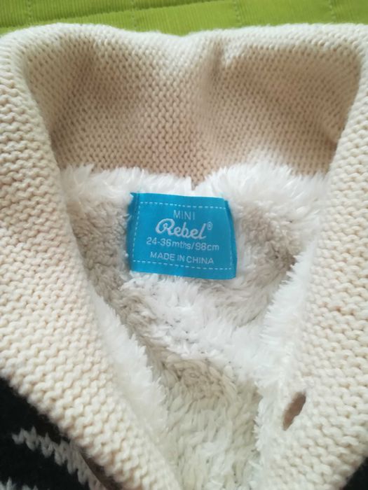 Casaco de malha forrado