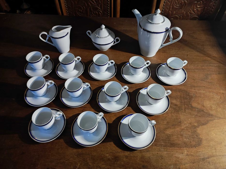 Serviço de Chá em porcelana