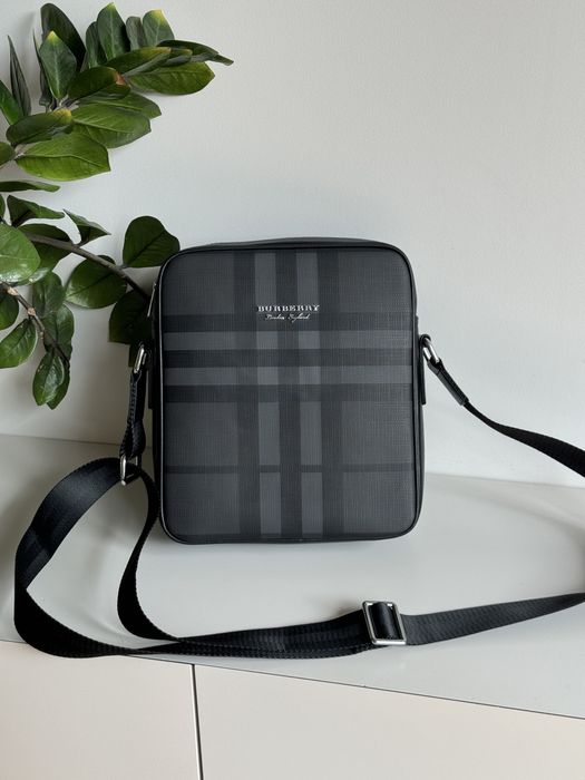 Чоловіча сумка Burberry мужская сумка барсетка мессенджер через плечо