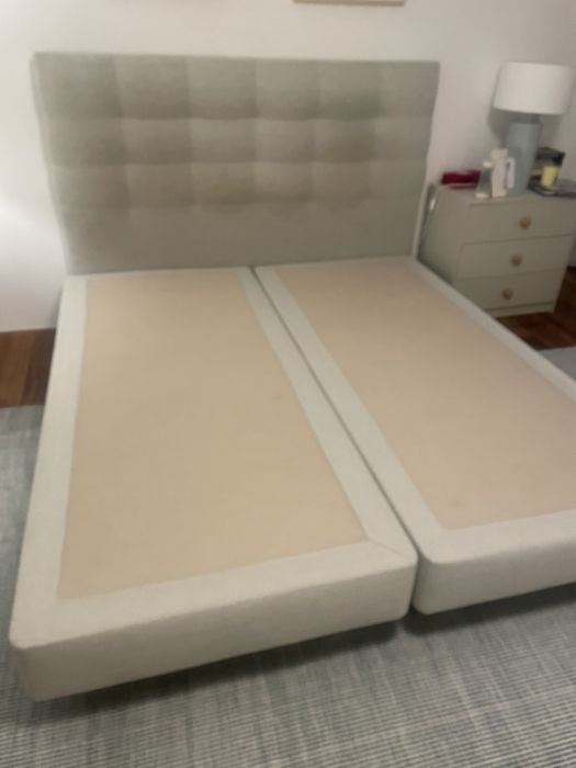 Cama completa 180x200 e sommiers