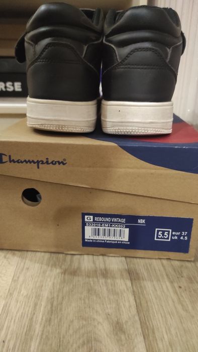Хайтопи кросівки Champion 37р