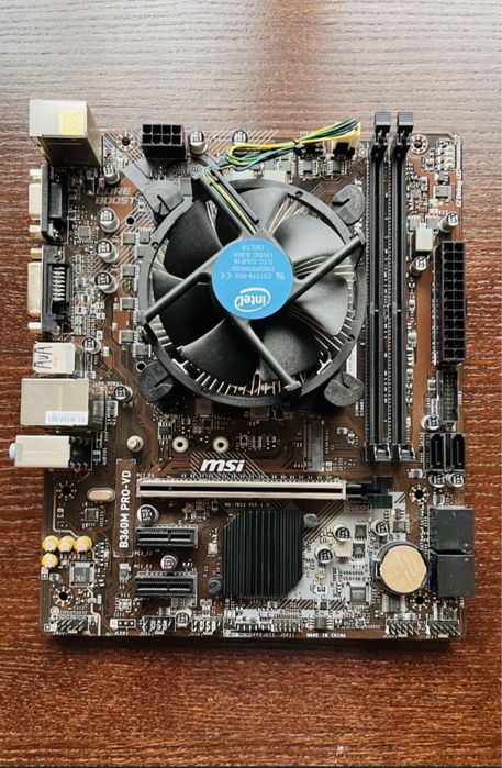 Комплект I3 9100f, MSI B360m pro-vd