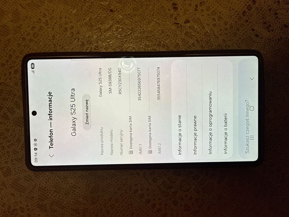Samsung s25 ultra 256 pamiec