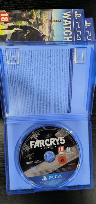 Fallout 4/Far cry 5/Watchdogs 2 PlayStation 4