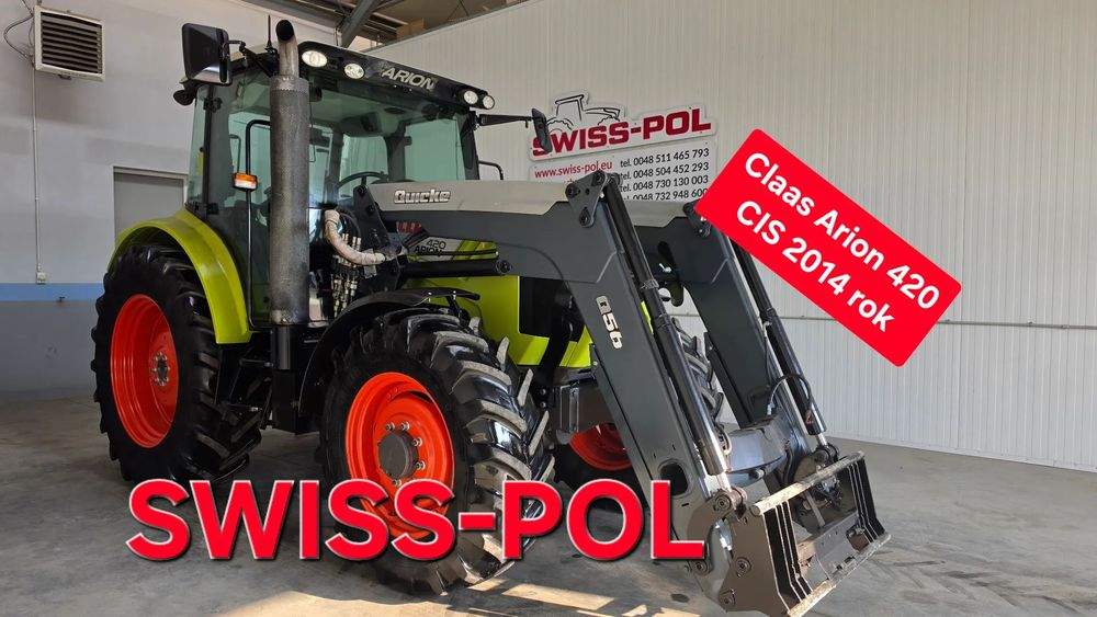 Claas Arion 420 Cis 5410 Dyna 4  Jak 5450 Dyna Axos Celtis Arion T5.105 T4.75 Ursus Kubota  Posiadamy Transport Ceres 6220 SE 6230 Standart Jxu 5080 m John 5075