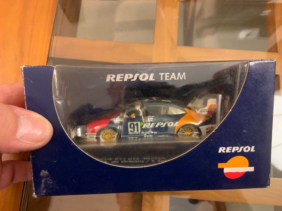 Miniatura Porsche 911 GT2 "REPSOL" - Le Mans 1995 - Escala 1/43