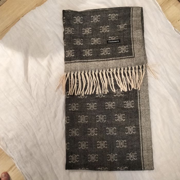 Szal Cashmere zimowo - jesienny.