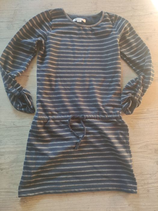 Tunika/ sukienka w paski dla dziewczynki
