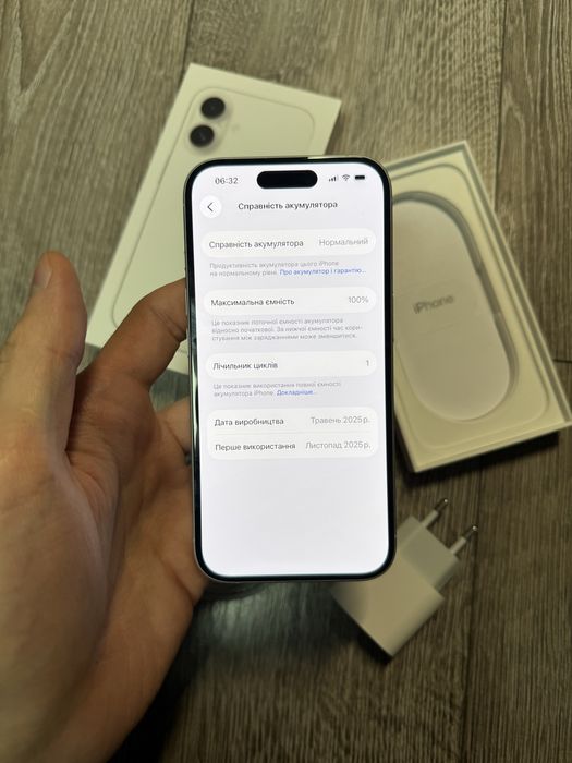 iphone 16 neverlock фізична сімкарта повний комплект